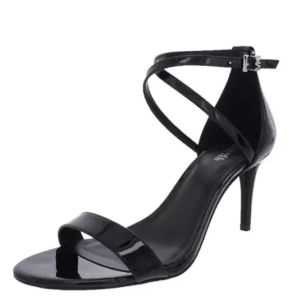 Michael Kors Ava Mid Sandal - Heel - black size 7 , 9